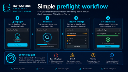 DataStore Preflight - Save Safety Scanner preview 3
