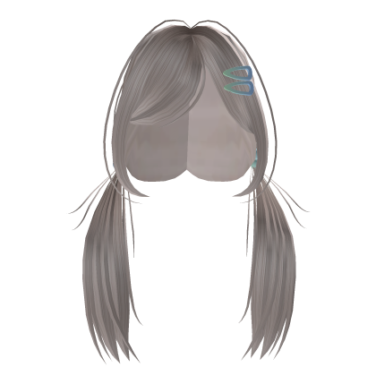 🤍 Maria-Chiquinha Kawaii Branco Pérola Roblox item