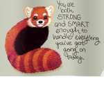 Kind red pandas