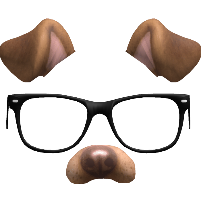 Puppy Dog Filter w Glasses