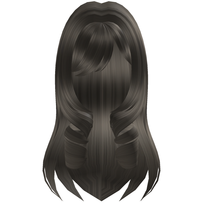 ʚ♡ɞ Light Brown Curly Hair /w Bangs
