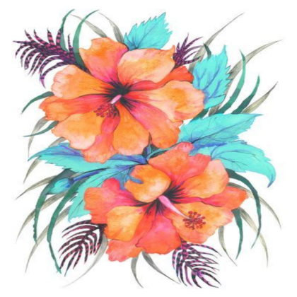Pretty flower drawing Roblox decal