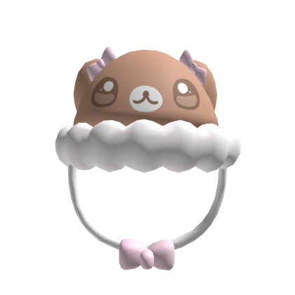  bear hat (MATCHING) ♡ Roblox item