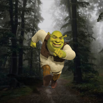 Shrek but he is following you(ealy access)