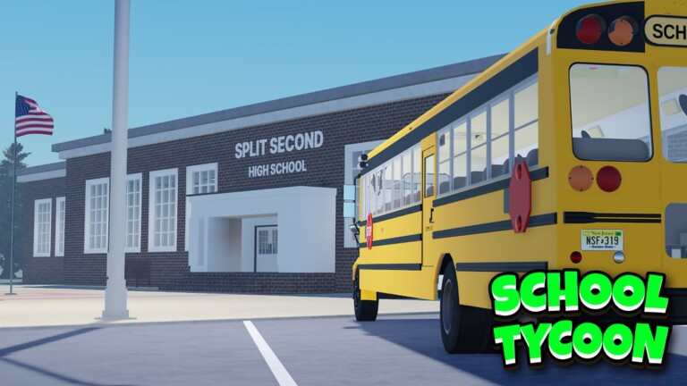 Build a School Tycoon — official Roblox game image