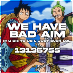 we have bad aim