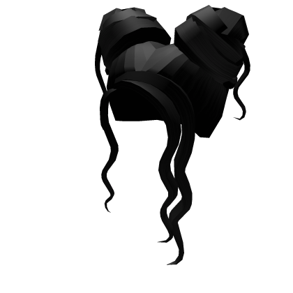 Black Braided Boho Buns Roblox item
