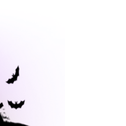 TRANSPARENT Roblox halloween logo (READ DESC) Roblox decal