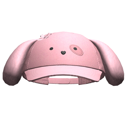Kawaii Puppy Cap Peach