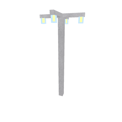 Concrete Lamp post 4
