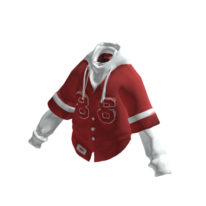 Crimson Rush Layered Hoodie [PBR]