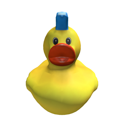 duck i won from a claw machine