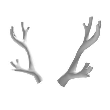 White Addon Sakura Antlers Roblox item