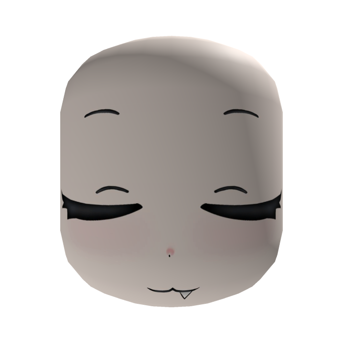Sleepy Silly Cute Chibi Smile Face