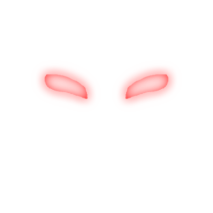 Red glowing eyes Roblox decal