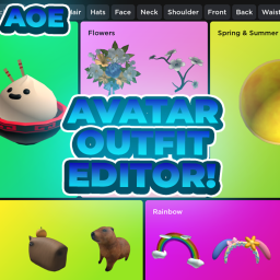 [Catalog!🛍️] Avatar Outfit Editor!