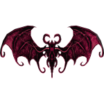 Gothic Pink Wings of Temptress
