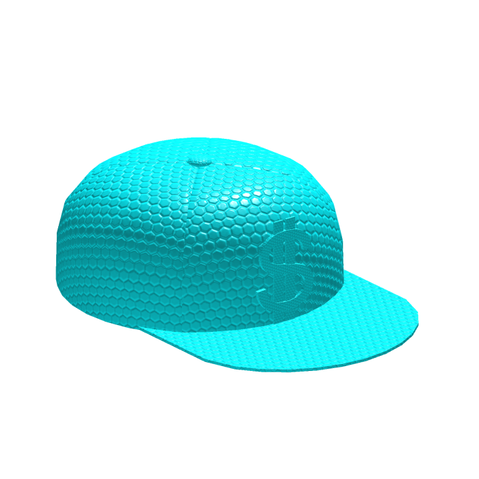 Diamond Blue Money Hat