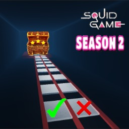 Jogo de Squid Impossível! Ponte de vidro