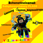 roblox babybosschasey plase