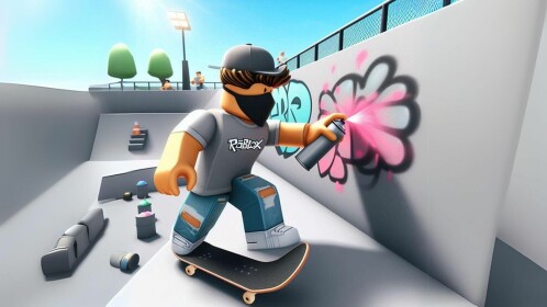 Spray Paint & Skate 🖌️🛹 