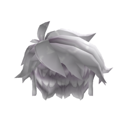 Messy_White_Hair Roblox decal