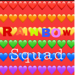 The beautiful rainbow squad