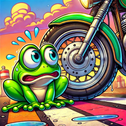 Waste Time Squashing Frogs!