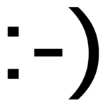 :-) :)