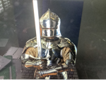 The single sword in the stone