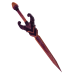Red Anime Sword | Japanese Forged Sword