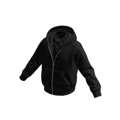 Bkacj Layered Hoodie w/ Shirt & Tie 