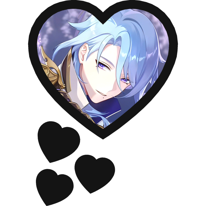 Kamisato Ayato Thinking Hearts Genshin Impact