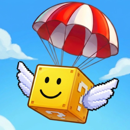 Launch & Land Lucky Block!