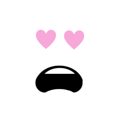 Pink Hearteyes Roblox decal