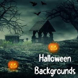 Halloween Photoshoot with Backgrounds
