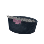 Cute lace blue top pink bow