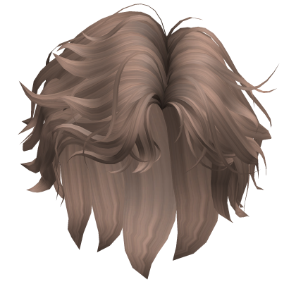Milktea Brown Wavy Boy Hair Roblox item