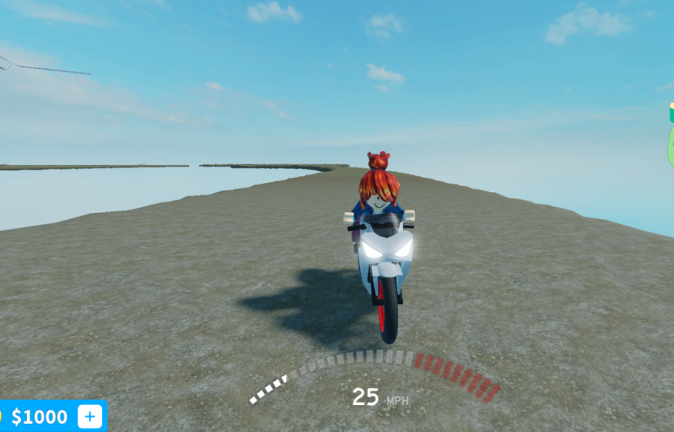 Motorcycle around nothing screenshot 2