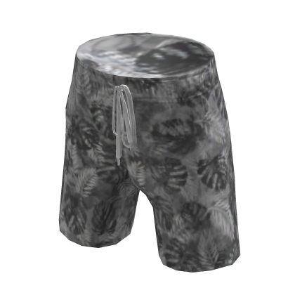Floral Swim Trunks - White