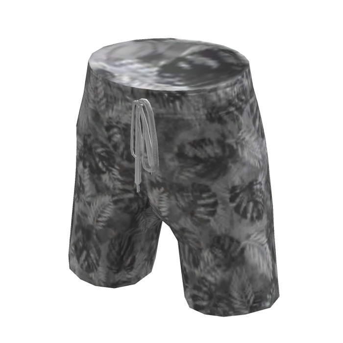 Floral Swim Trunks - White