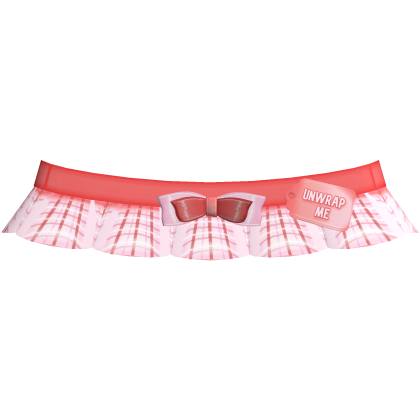 Cute Christmas Gift Box Skirt