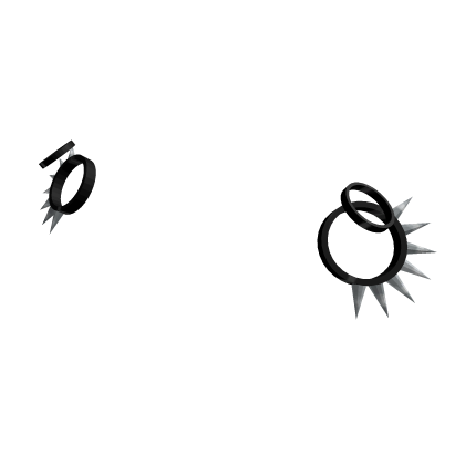 Punk Spike Earrings Roblox