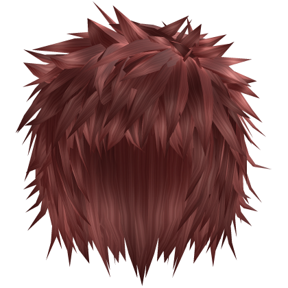Red Scene Messy Spiky Emo Boy Hair