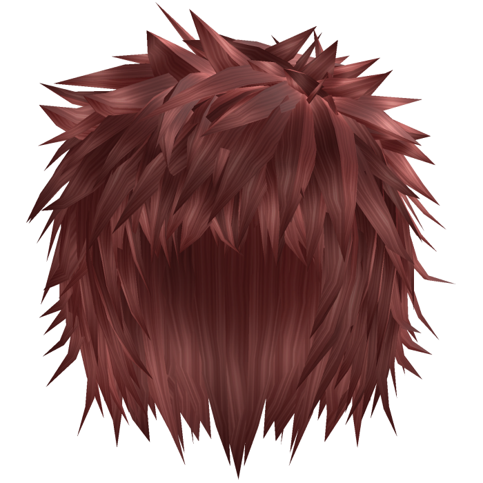 Red Scene Messy Spiky Emo Boy Hair