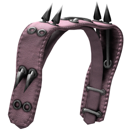Spiked Emo Kitty Ear Pink Headband