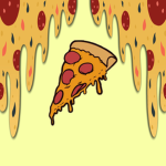 pizza but it’s stolen from da pizzeria in da mall