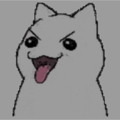 Cat Shaking Tongue [Animated]