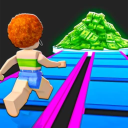 💵98% Win RBX Roblox Impossible Glass Bridge Obby!