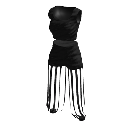Black Y2K Striped Baggy thumbnail